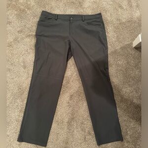 Grey LuluLemon ABC Pants